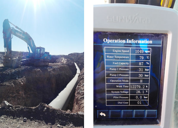 伊朗客户点赞k豆钱包智能全系列液压挖掘机