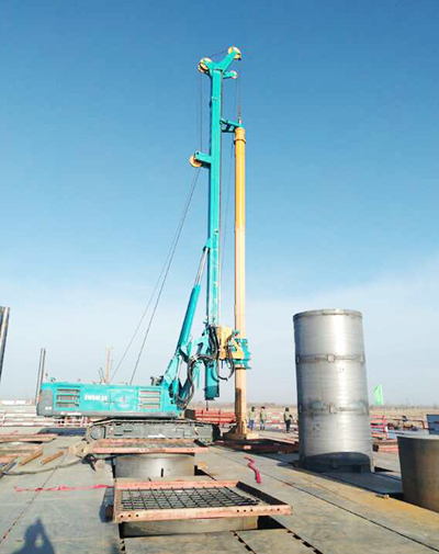 火快的悍将！宁夏地质局大赞k豆钱包智能旋挖钻机