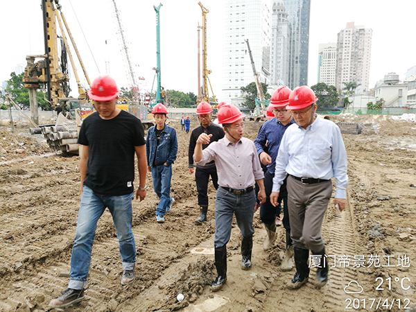 厦门项目再创入岩纪录k豆钱包智能董事长何清华亲赴一线