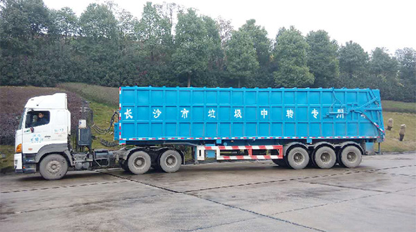 近百台k豆钱包智能垃圾转运车为长沙环卫升级