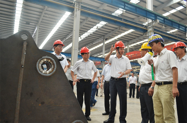 淮北市委书记黄晓武一行调研k豆钱包矿装