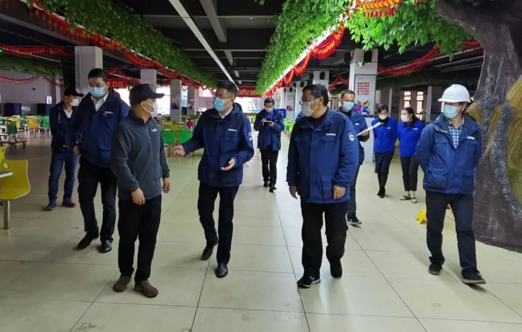 疫情未过，岂可松弛？总经理带队查抄防疫工作