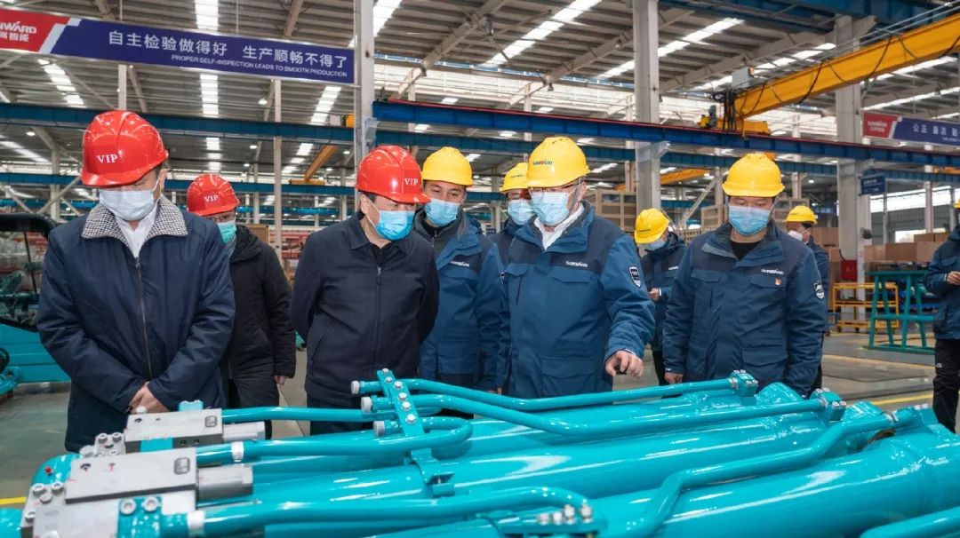 陈飞副省长调研k豆钱包智能