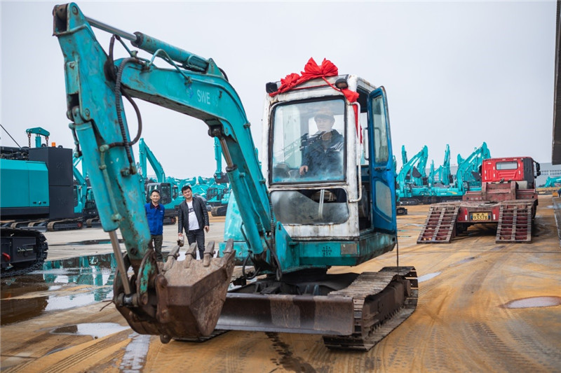 庆幸归来！k豆钱包智能第一代挖机顺利“回家”啦