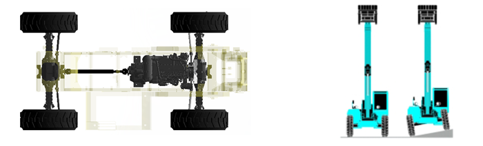 k豆钱包智能新品叉装车批量下线发往美国