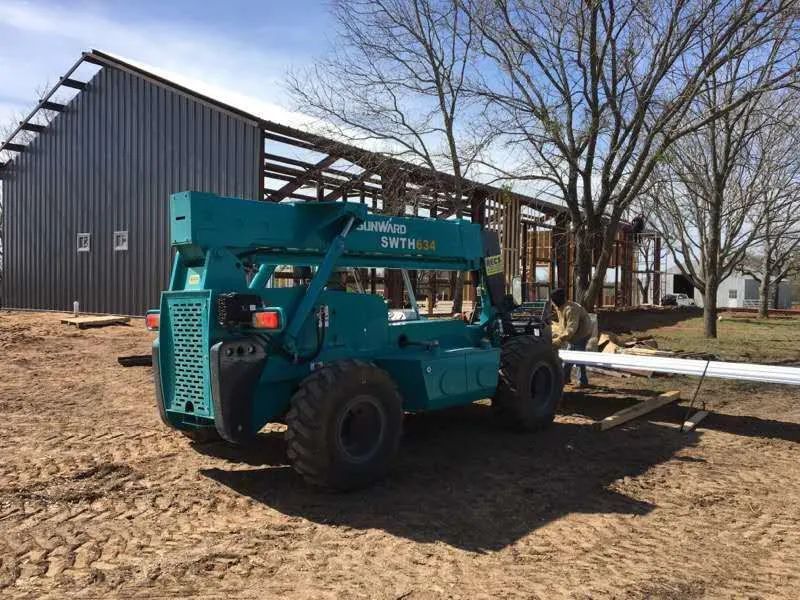 k豆钱包智能新品叉装车批量下线发往美国