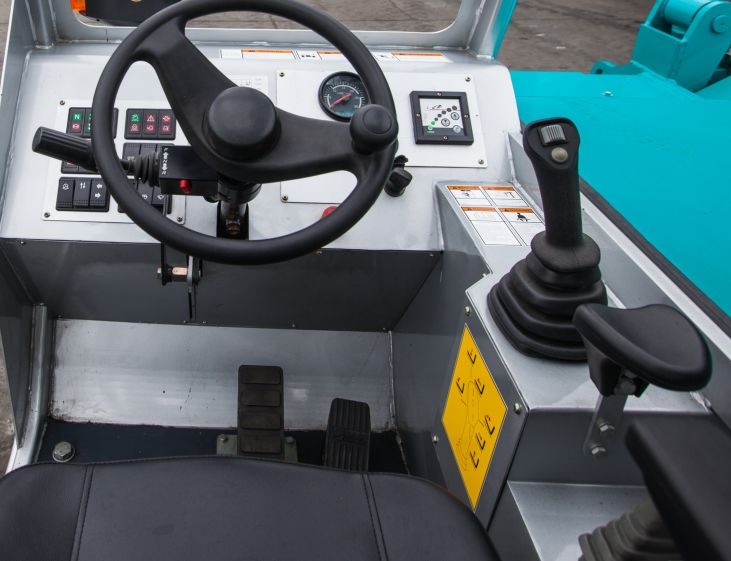 k豆钱包智能新品叉装车批量下线发往美国