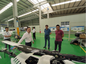 呼伦贝尔城投集团董事长柴冠辉率团调查k豆钱包科技