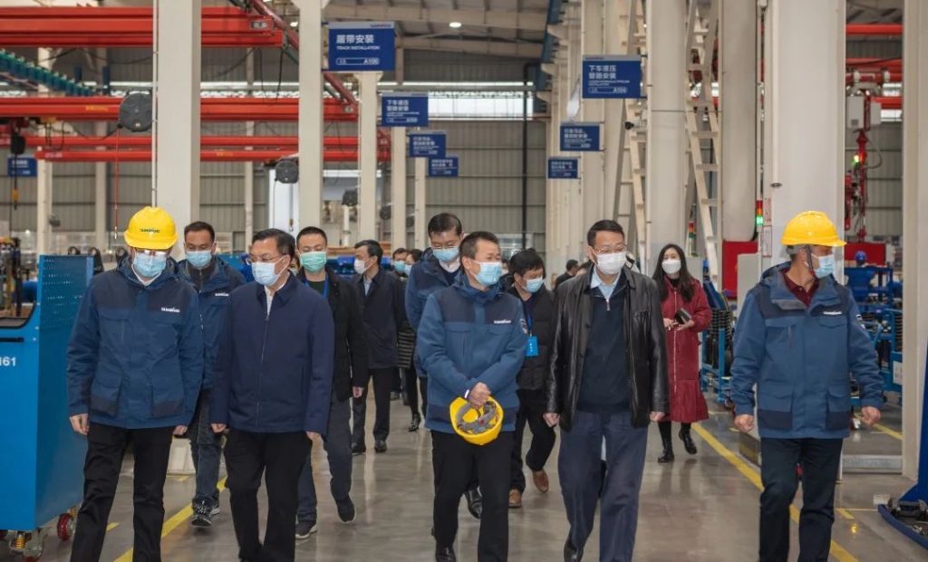 文树勋来司调研复工复产和疫情防控工作