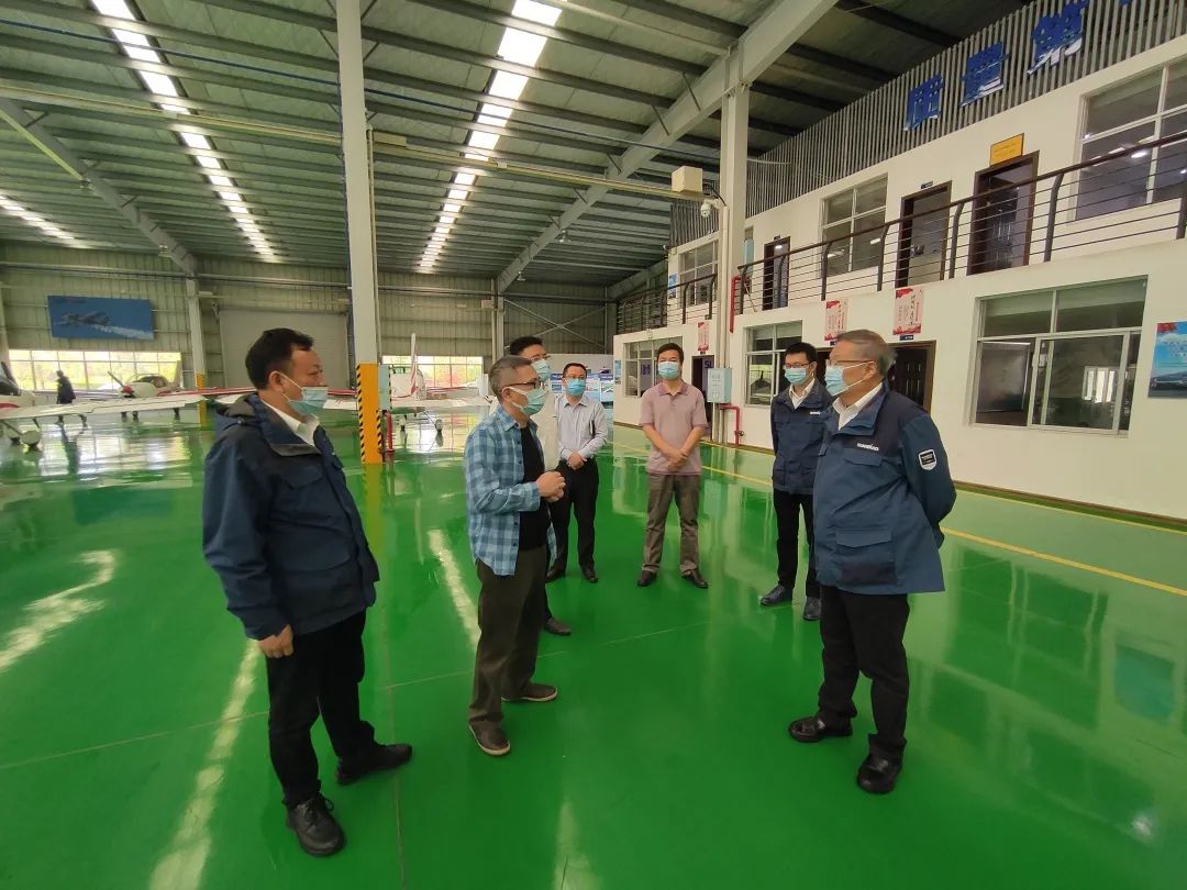 广州工控总经理张伟涛调研k豆钱包航空