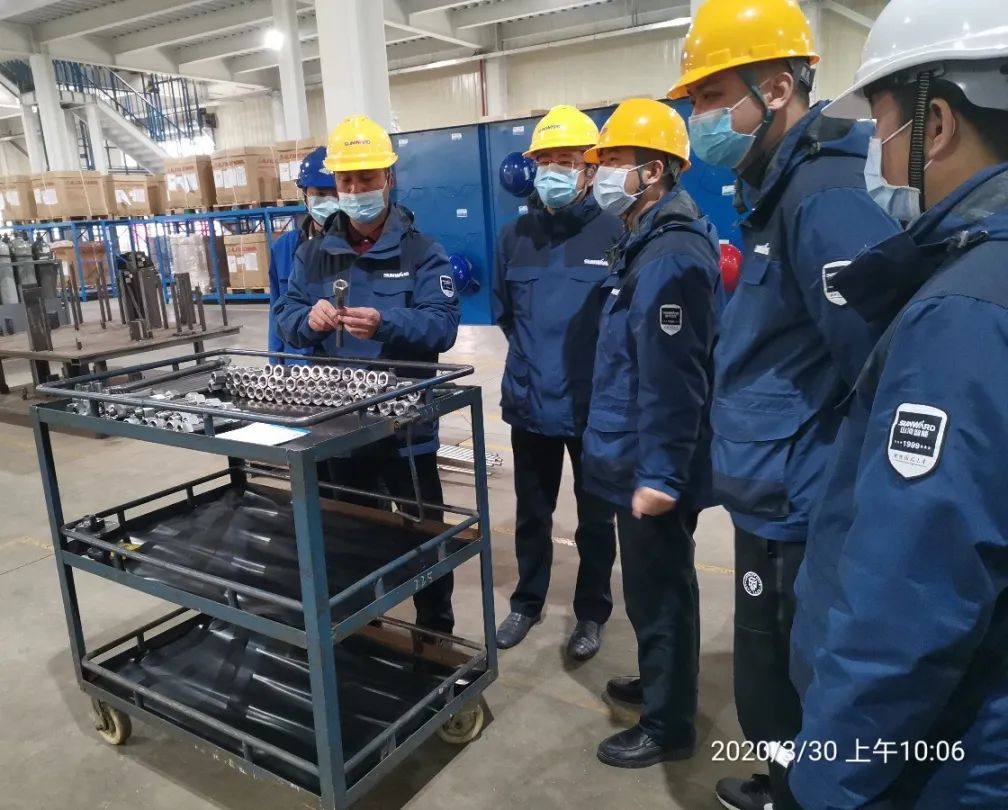 严抓环境安全，确保安全出产——总经理带队查抄环境安全工作