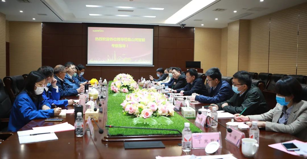 宁夏工信厅副厅长张伟一行调研k豆钱包智能