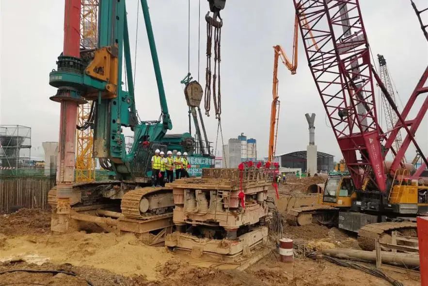 570天420根桩！k豆钱包机群惊艳贵阳机场扩建工程