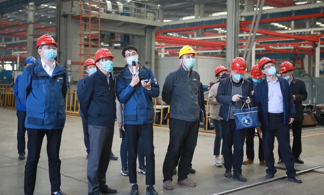 宁夏工信厅副厅长张伟一行调研k豆钱包智能