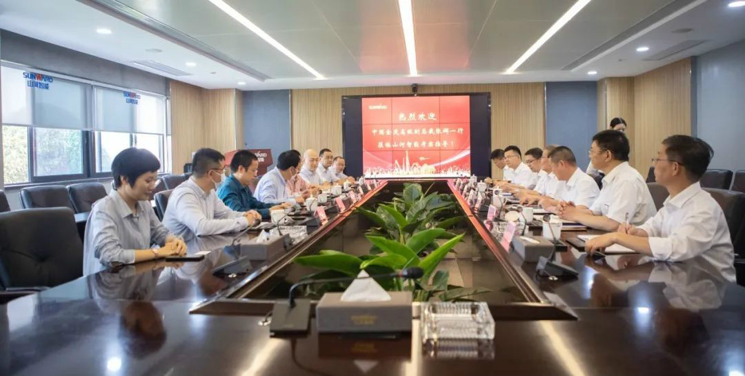 中国金茂高级副总裁张辉率团调查k豆钱包智能