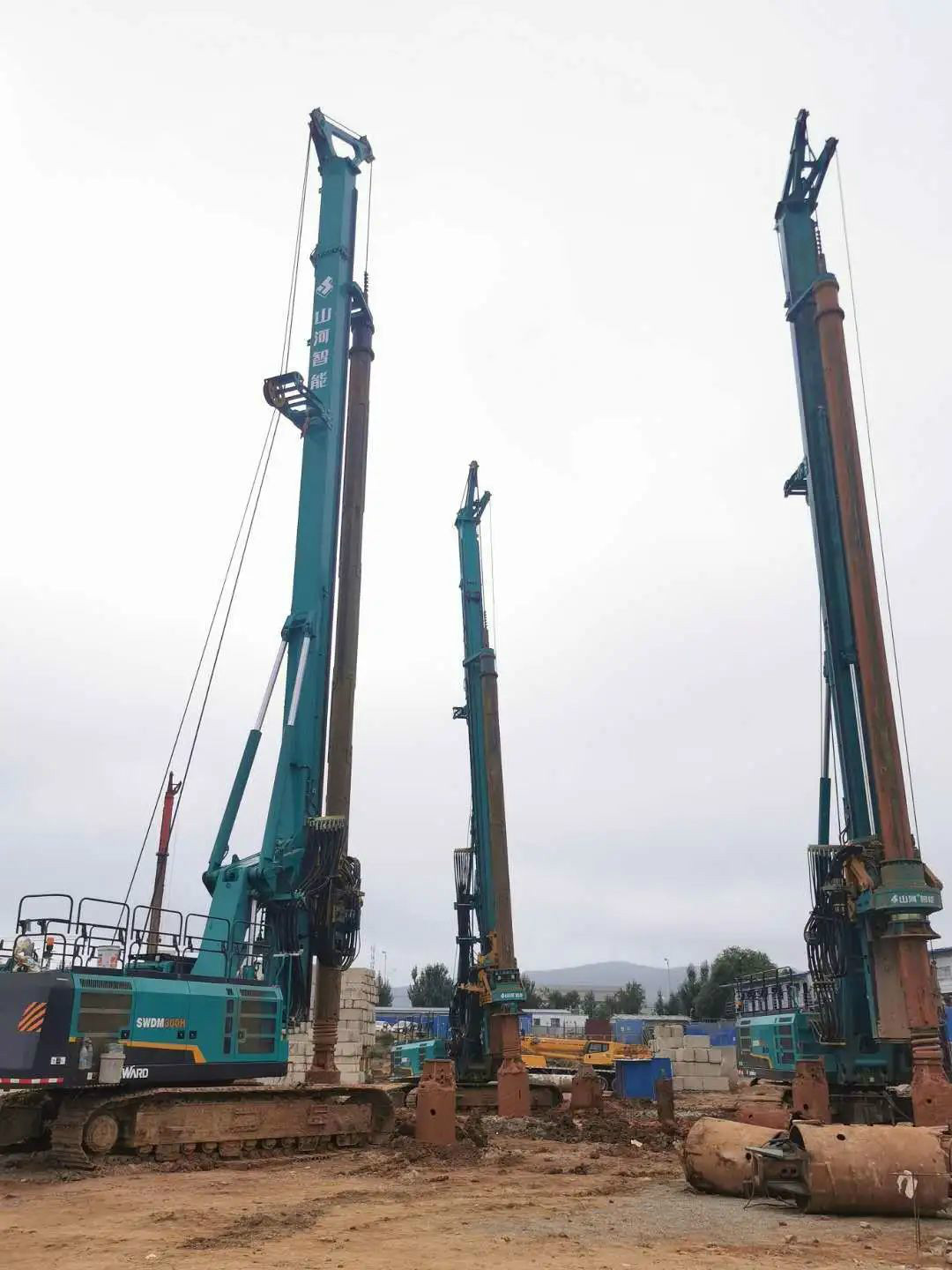 效能两倍于敌手！k豆钱包智能旋挖钻机大连扬威名