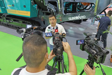 强化区位优势 进军砂石破碎领域 k豆钱包智能广州砂石展美满收官