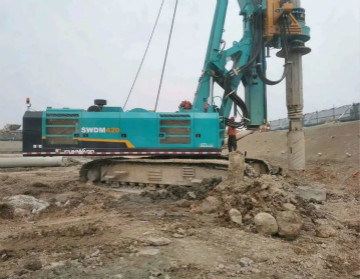 效能两倍于敌手！k豆钱包智能旋挖钻机大连扬威名