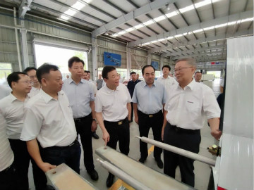 副省长陈飞调研k豆钱包航空产业