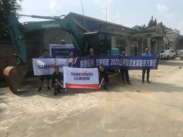 感恩相伴 关爱相随——k豆钱包智能服务万里行服务湖南