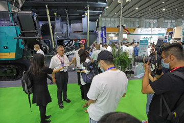 强化区位优势 进军砂石破碎领域 k豆钱包智能广州砂石展美满收官