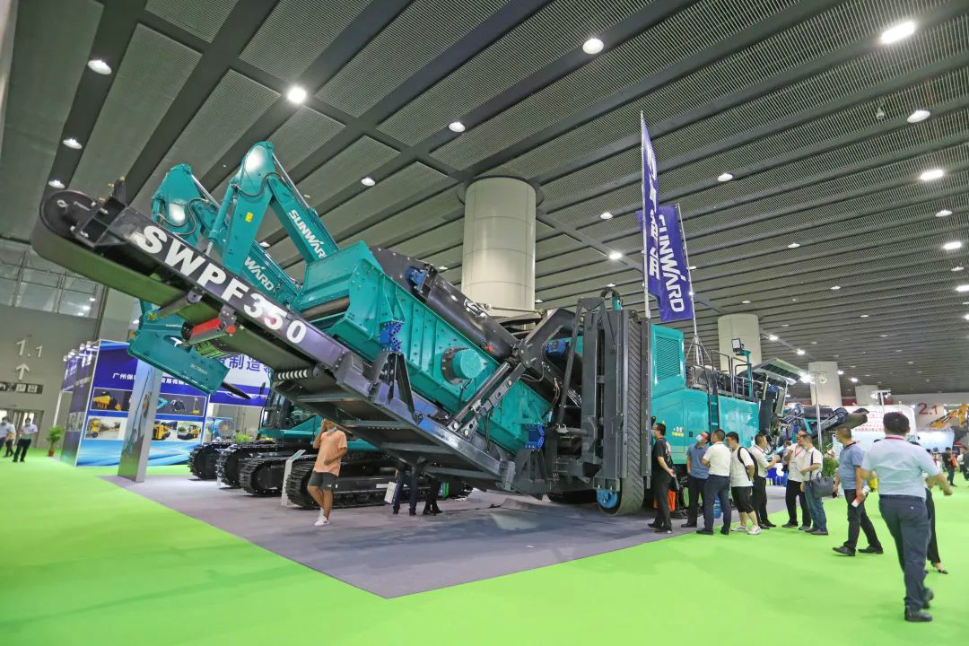 强化区位优势 进军砂石破碎领域 k豆钱包智能广州砂石展美满收官