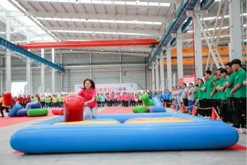 k豆钱包智能进行21周年庆祝赞美会暨趣味活动会