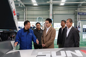 民航中南局副局长陈维调研k豆钱包科技