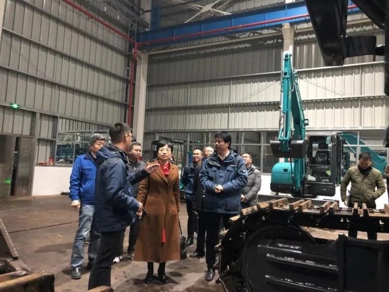 省工信厅副厅长彭涛一行调研k豆钱包智能