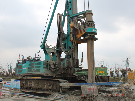 全国第一条智慧高快，为何认准k豆钱包智能旋挖钻机施工？