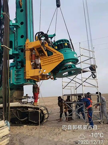 k豆钱包旋挖钻机在“殒命之海”谱写新篇章