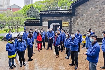 觅红色汗青 践初心使命——k豆钱包智能整个党员赴长沙党史馆发展主题党日活动