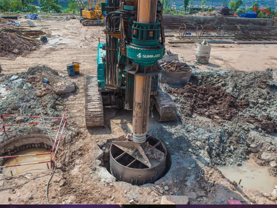 3.5米直径高效入岩，他携k豆钱包智能旋挖名动山城