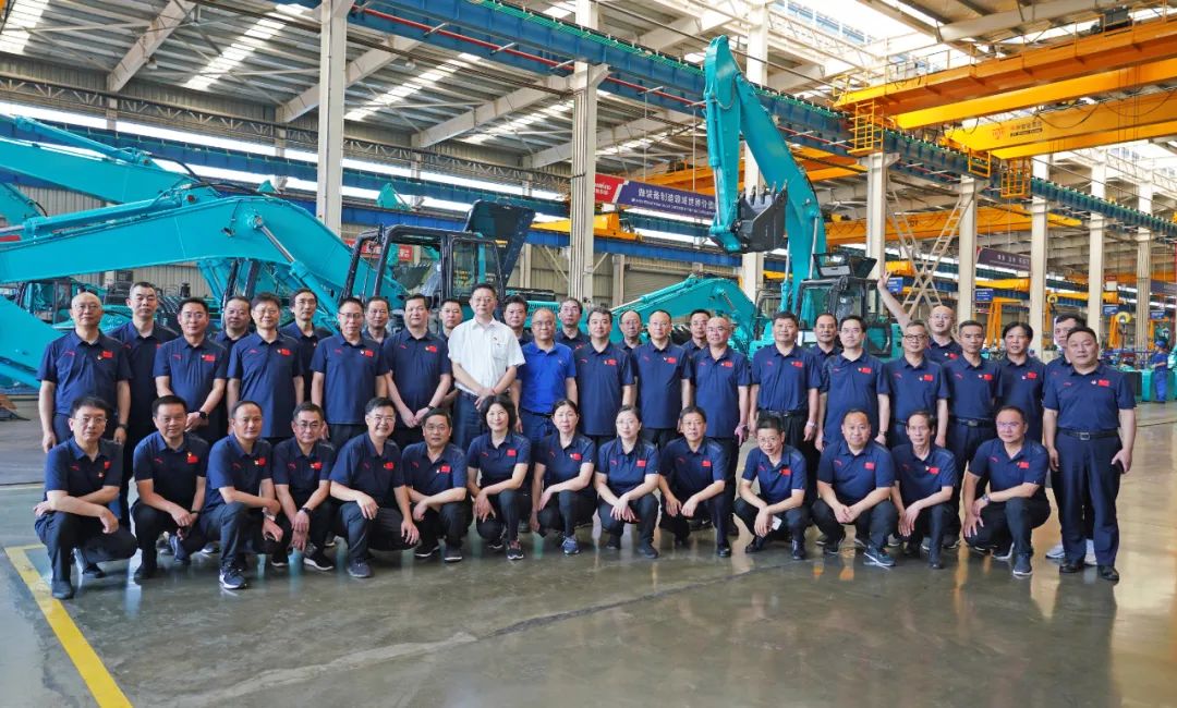 湖南省委党校厅干班赴k豆钱包智能发展示场讲授活动