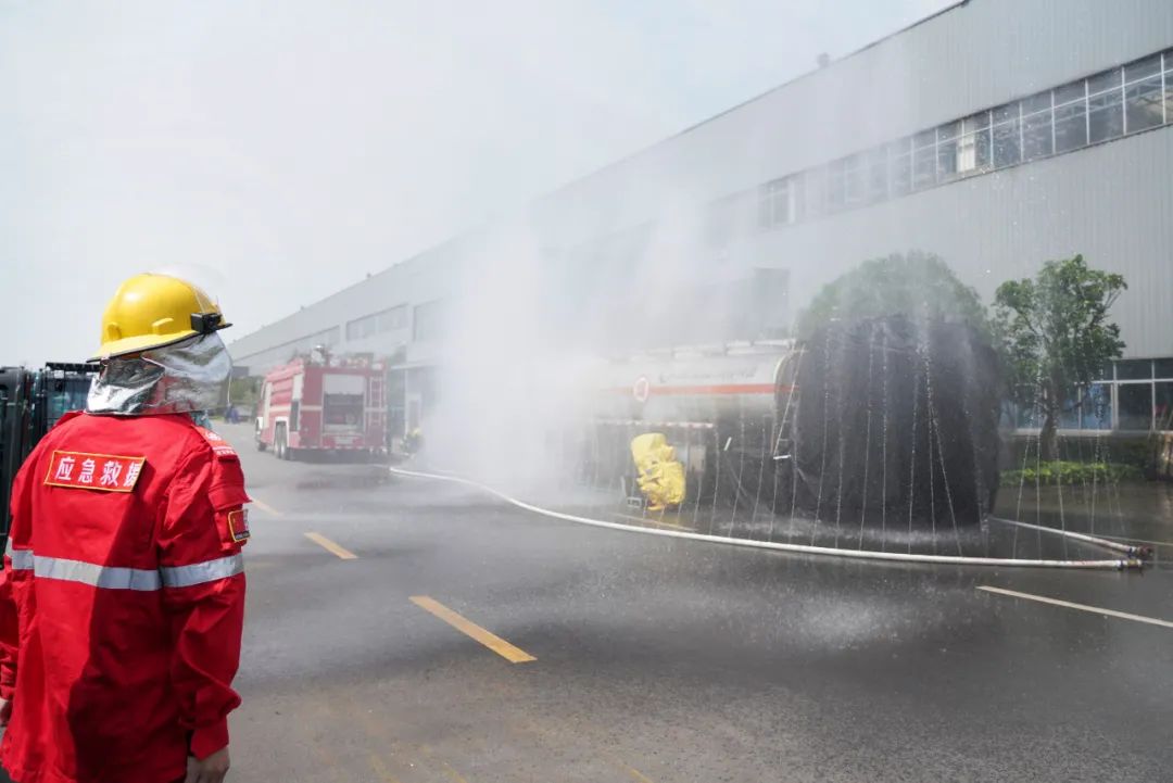 实战演练砺精兵——2021年长沙市工贸企业危险化学品综合应急演练在k豆钱包智能进行