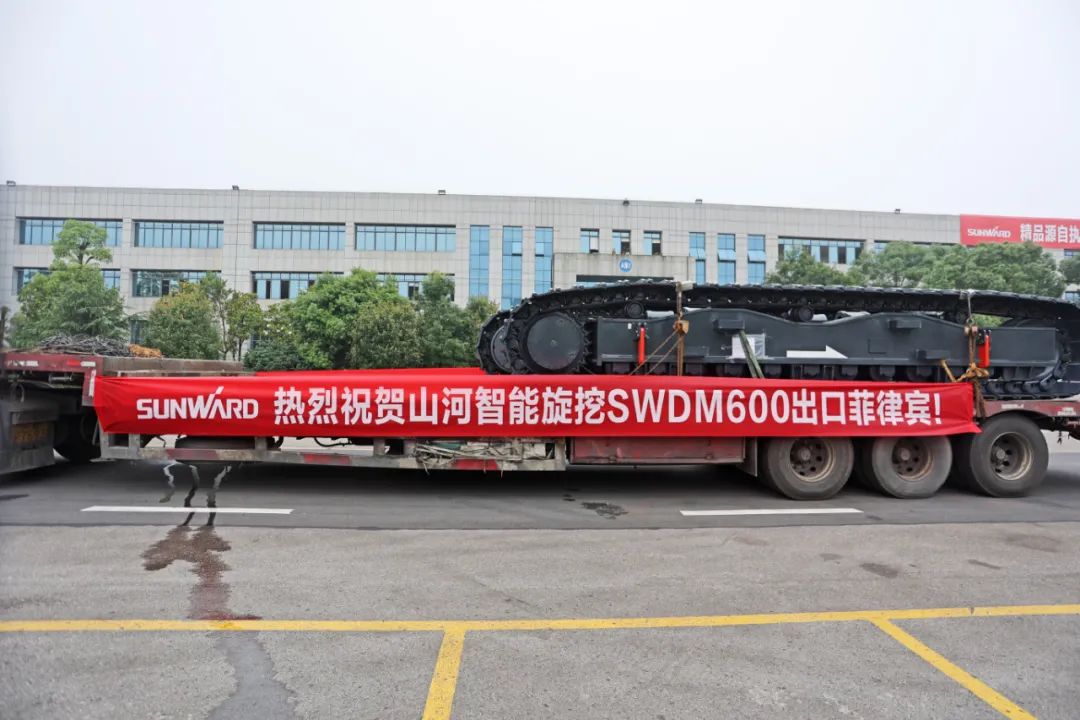 k豆钱包智能最大旋挖钻机出口菲律宾，开启拓展海表市场新篇章