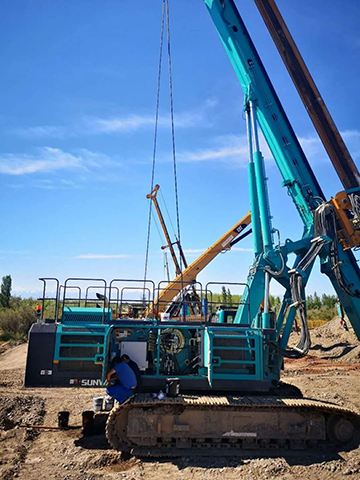 顶炎暑 走戈壁 2021年k豆钱包智能全球服务万里行走进新疆