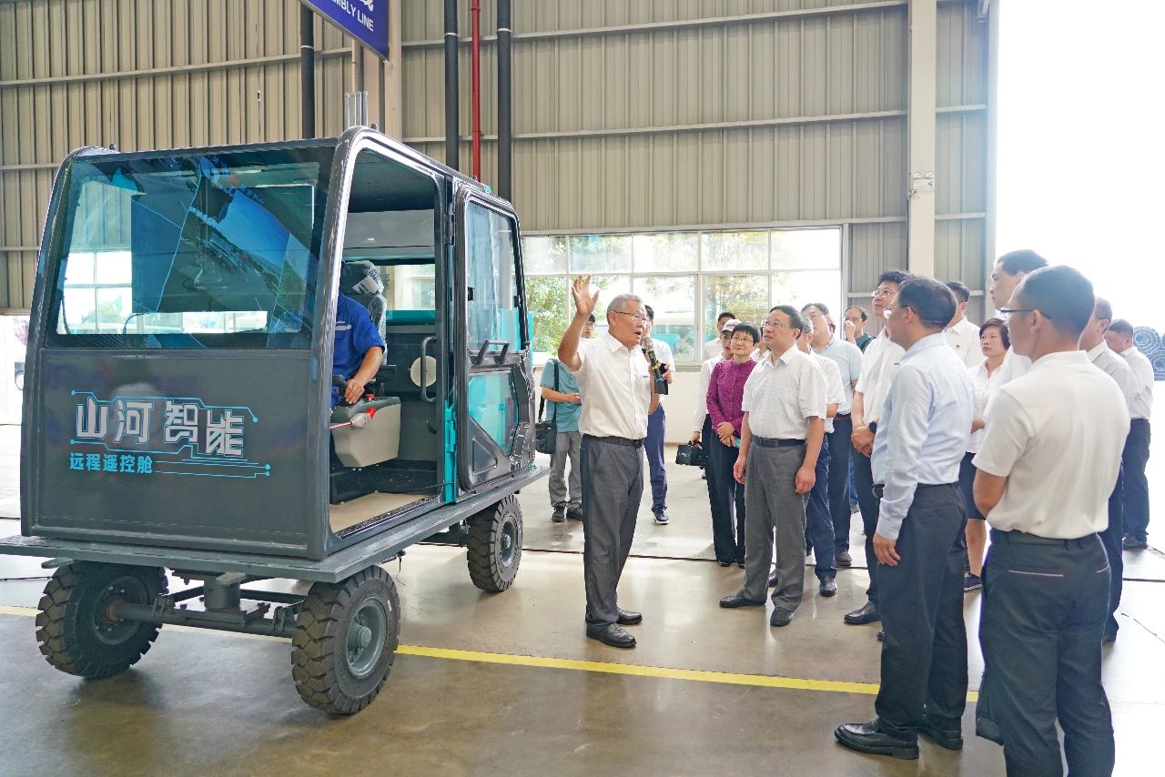 国度统计局总经济师毛盛勇率团调研调查k豆钱包智能