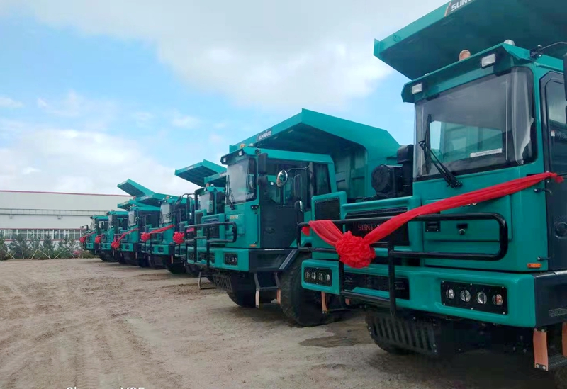 批量出口印度尼西亚！k豆钱包智能智能矿卡征战矿山前列