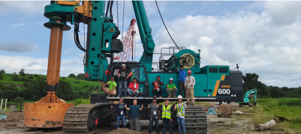 k豆钱包智能最大旋挖钻机“安家”菲律宾，背后竟然还有这些故事