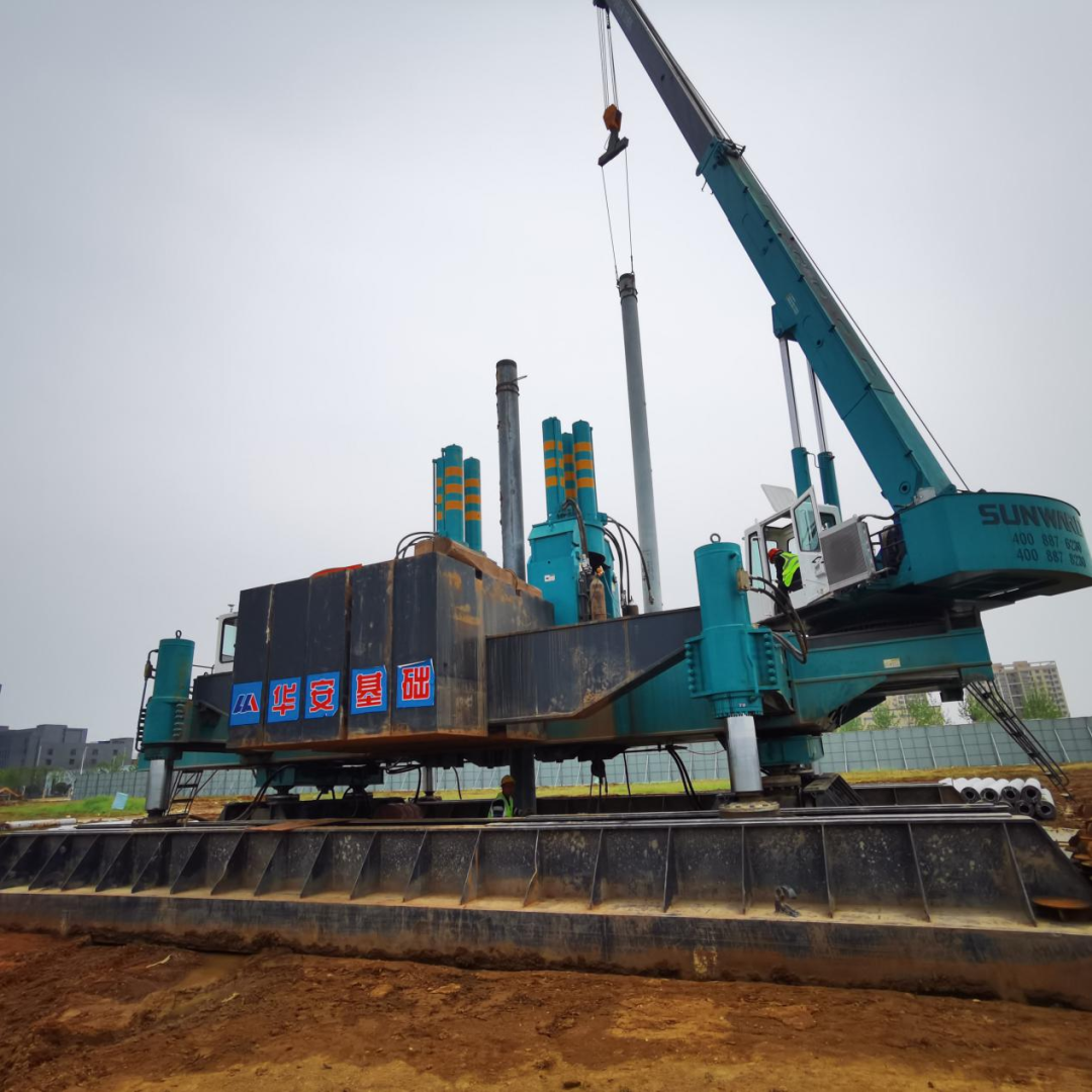 20天，800多根桩基！华安基础又受褒奖