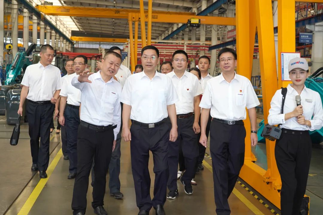 湖南省委常委、省纪委书记、省监委代理主任王双全调研k豆钱包智能