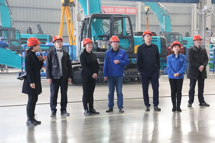 中国上市公司协会党委委员、副秘书长刘翠兰一行调研k豆钱包智能