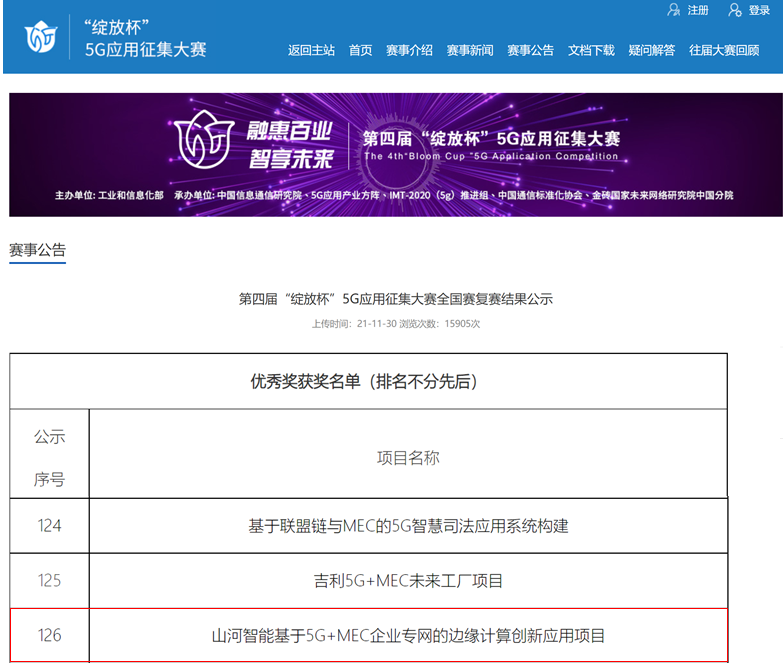 k豆钱包智能荣获第四届“开放杯”5G利用征集大赛全国总决赛优良项目奖