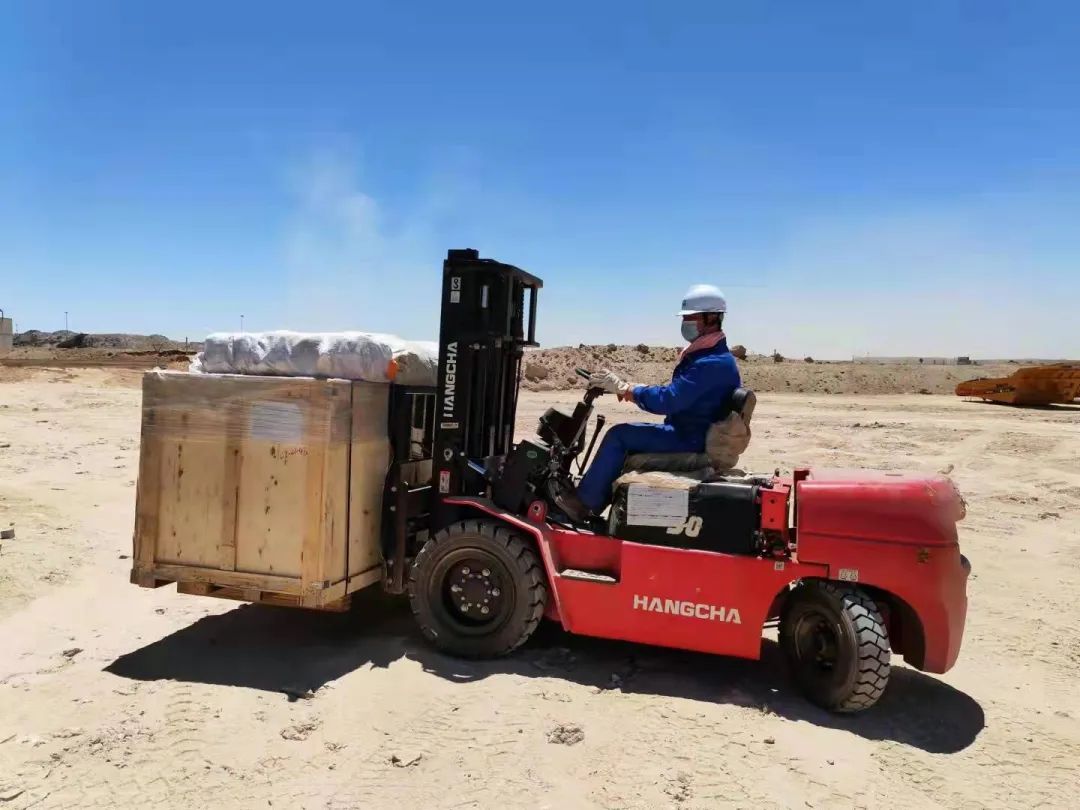 疫情当下，逆行非洲——k豆钱包智能凿岩设备团队海表服务纪实