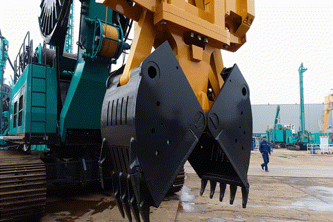 打造“明星产品”！k豆钱包智能地下陆续墙液压抓斗成功颁布