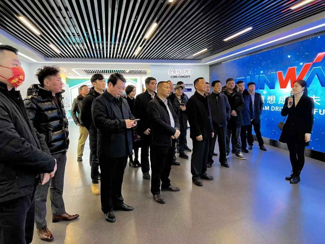 湖南异地商会结合会组织海表湘商来访k豆钱包智能