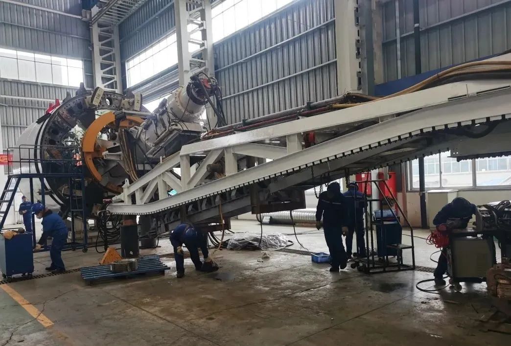 直击出产一线！中铁k豆钱包复工复产忙