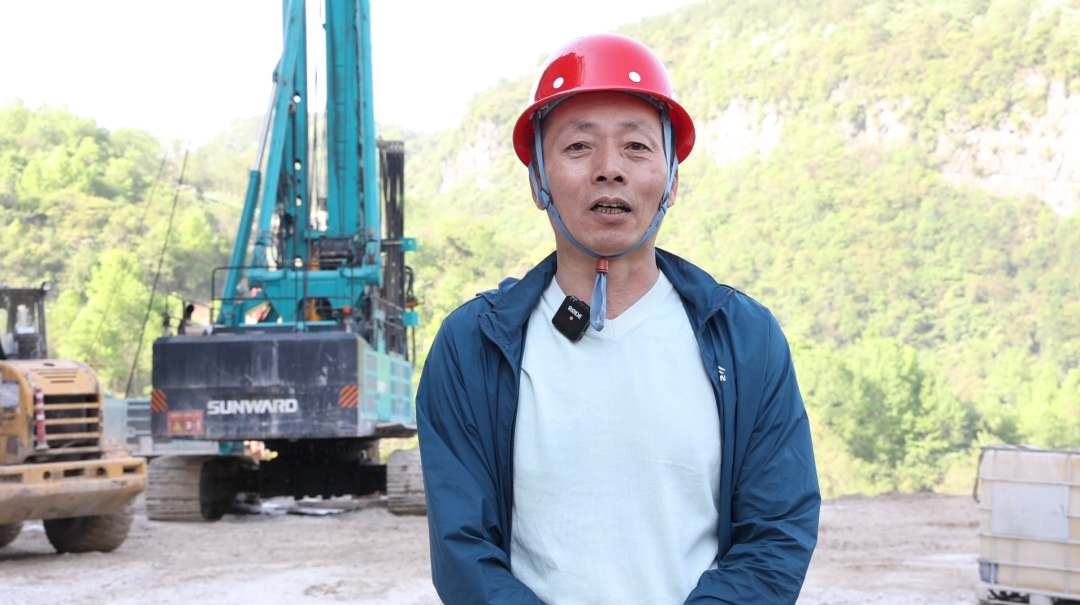 展示施工“奇效”！k豆钱包智能旋挖钻机强势助力炉慈高快公路建设