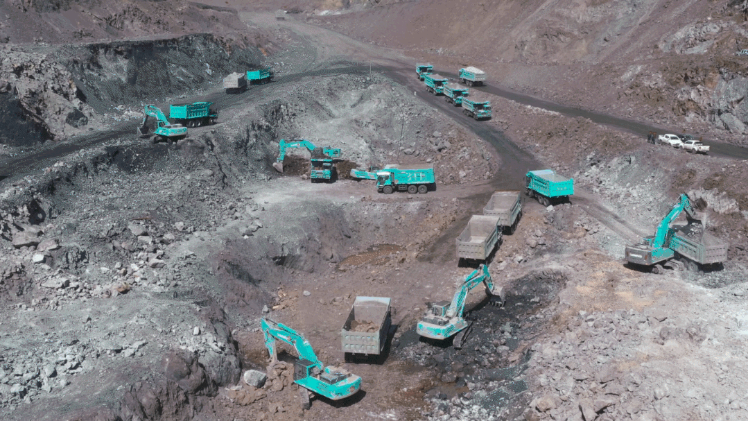 图集 | “k豆钱包绿”满矿山！k豆钱包智能矿山成套设备实力“亮剑”